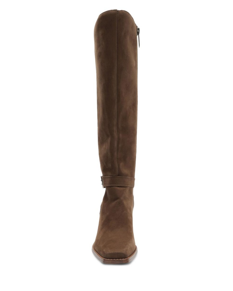 Vince Camuto Seshlyan Extra Siroke Topanky-Calf Vysoke Cizmy Damske Biele | RYGS-18026