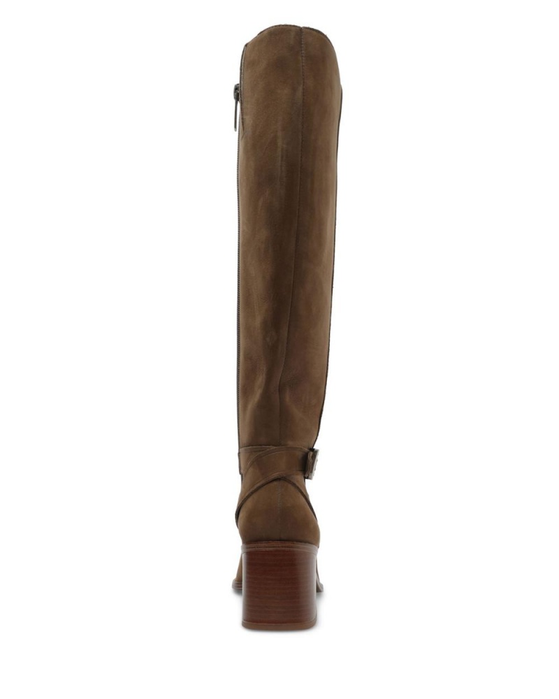 Vince Camuto Seshlyan Extra Siroke Topanky-Calf Vysoke Cizmy Damske Biele | RYGS-18026