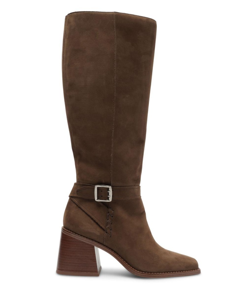 Vince Camuto Seshlyan Extra Siroke Topanky-Calf Vysoke Cizmy Damske Biele | RYGS-18026
