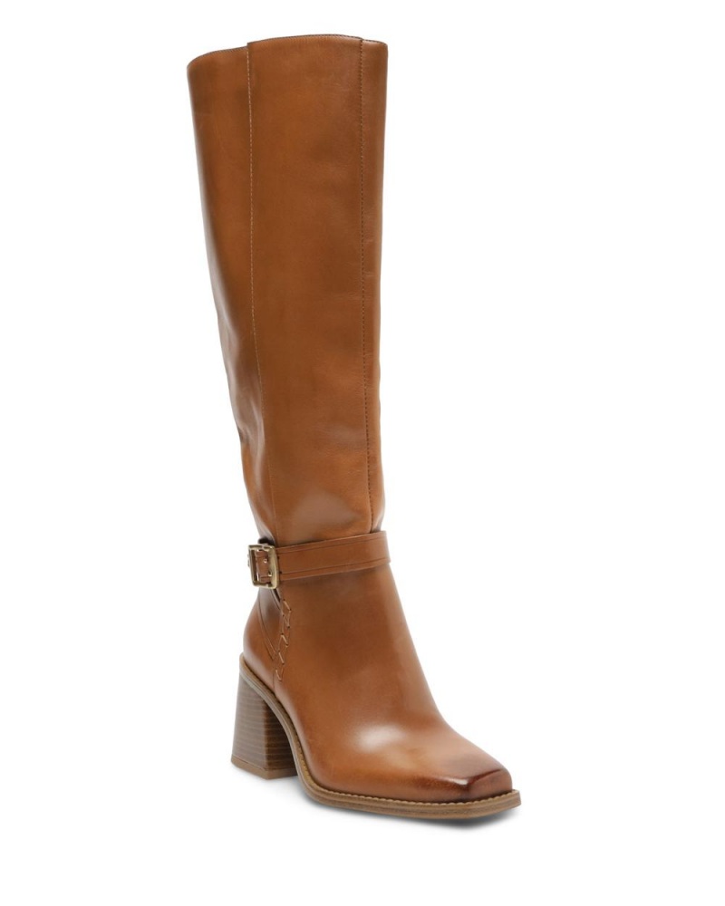 Vince Camuto Seshlyan Vysoke Cizmy Damske Hnede | ORAL-47328