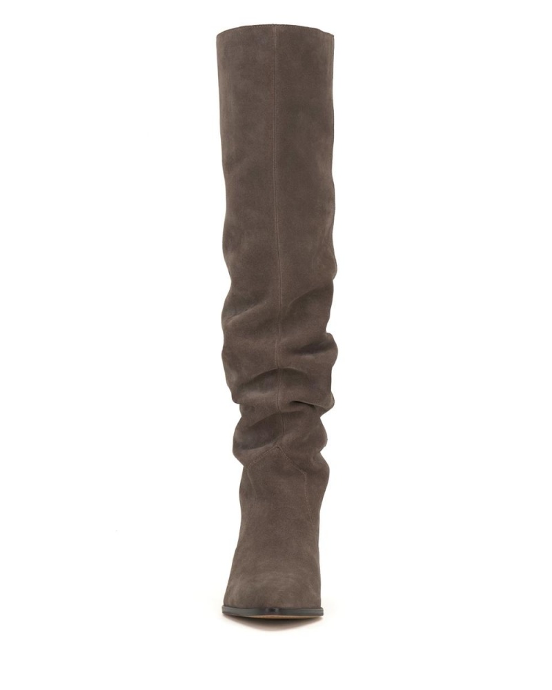 Vince Camuto Sewinny Over-The-Knee Boots Damske Hnede | NVUS-78062