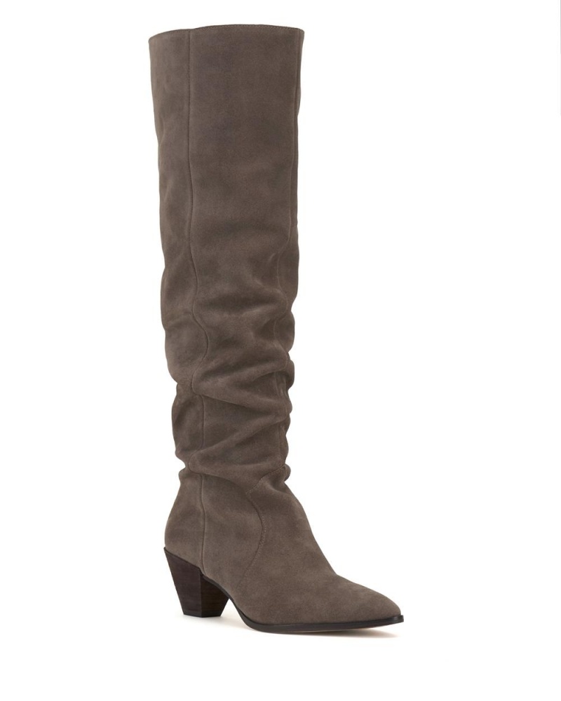 Vince Camuto Sewinny Over-The-Knee Boots Damske Hnede | NVUS-78062