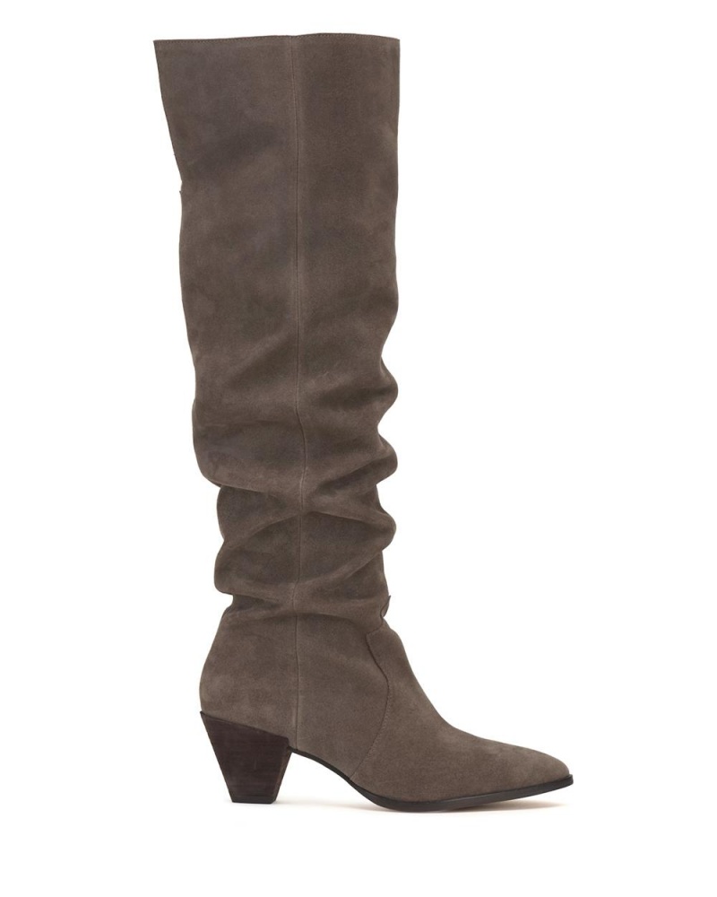 Vince Camuto Sewinny Over-The-Knee Boots Damske Hnede | NVUS-78062