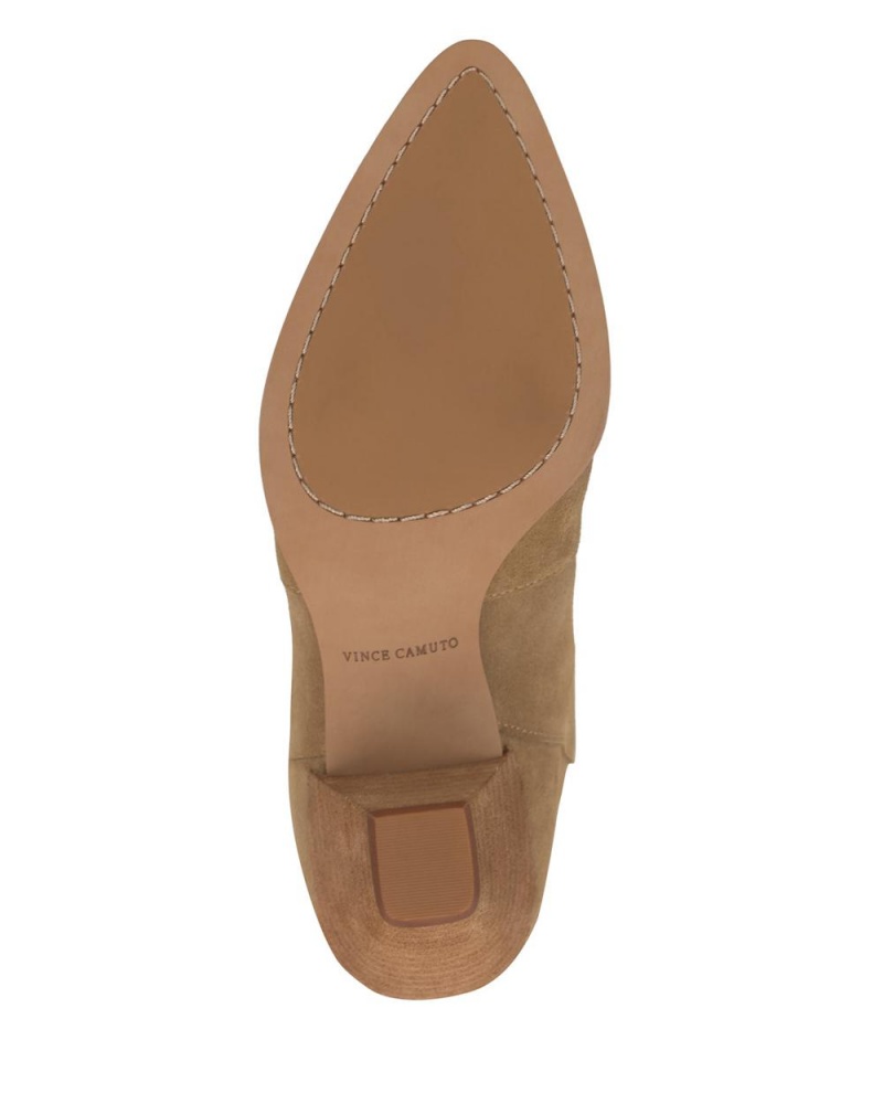 Vince Camuto Sewinny Over-The-Knee Boots Damske New Tortilla Suede | BKQZ-91836