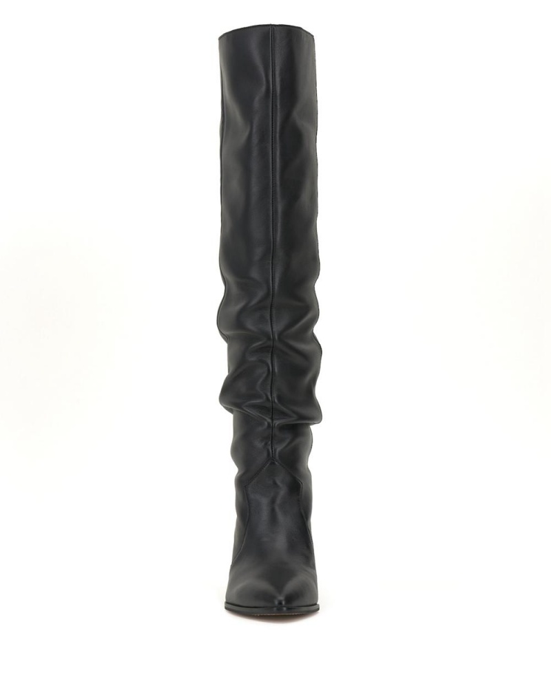Vince Camuto Sewinny Siroke Topanky-Calf Over-The-Knee Boots Damske Čierne | ISCX-29851