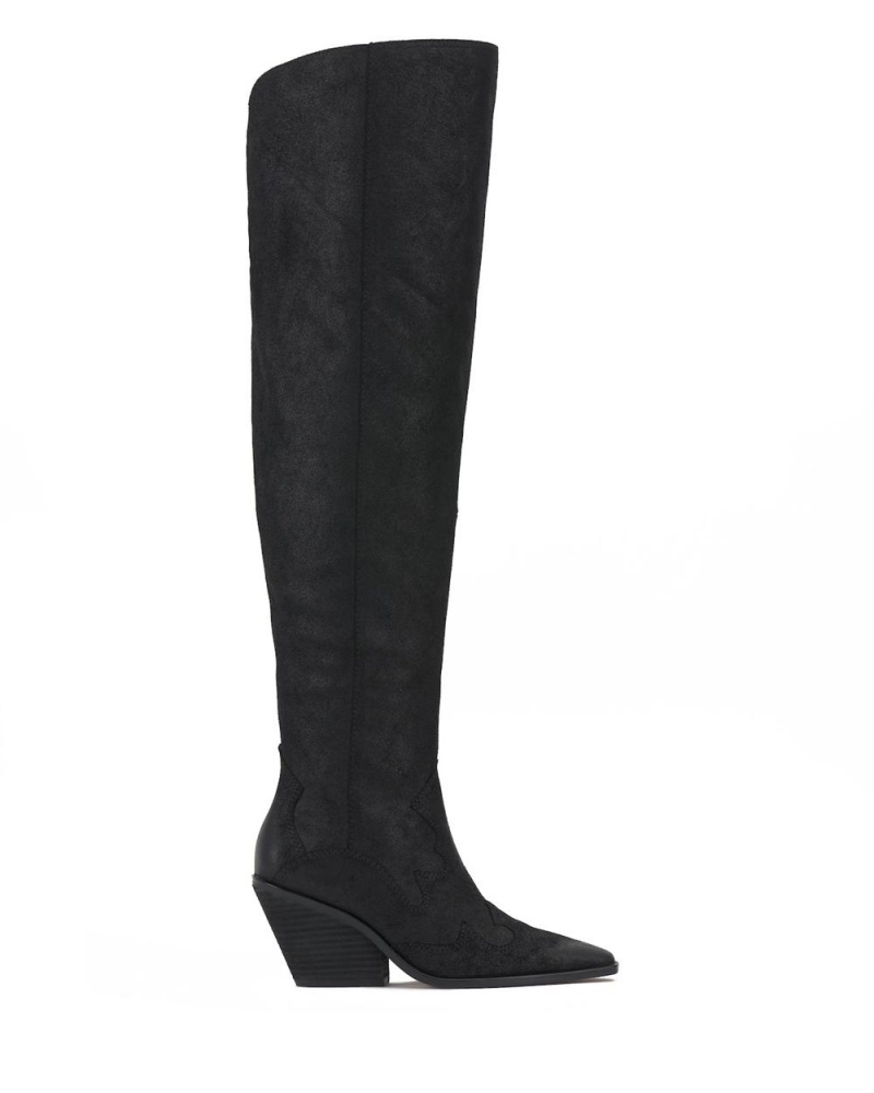 Vince Camuto Shaharla Over-The-Knee Boots Damske Čierne | QLHX-43765
