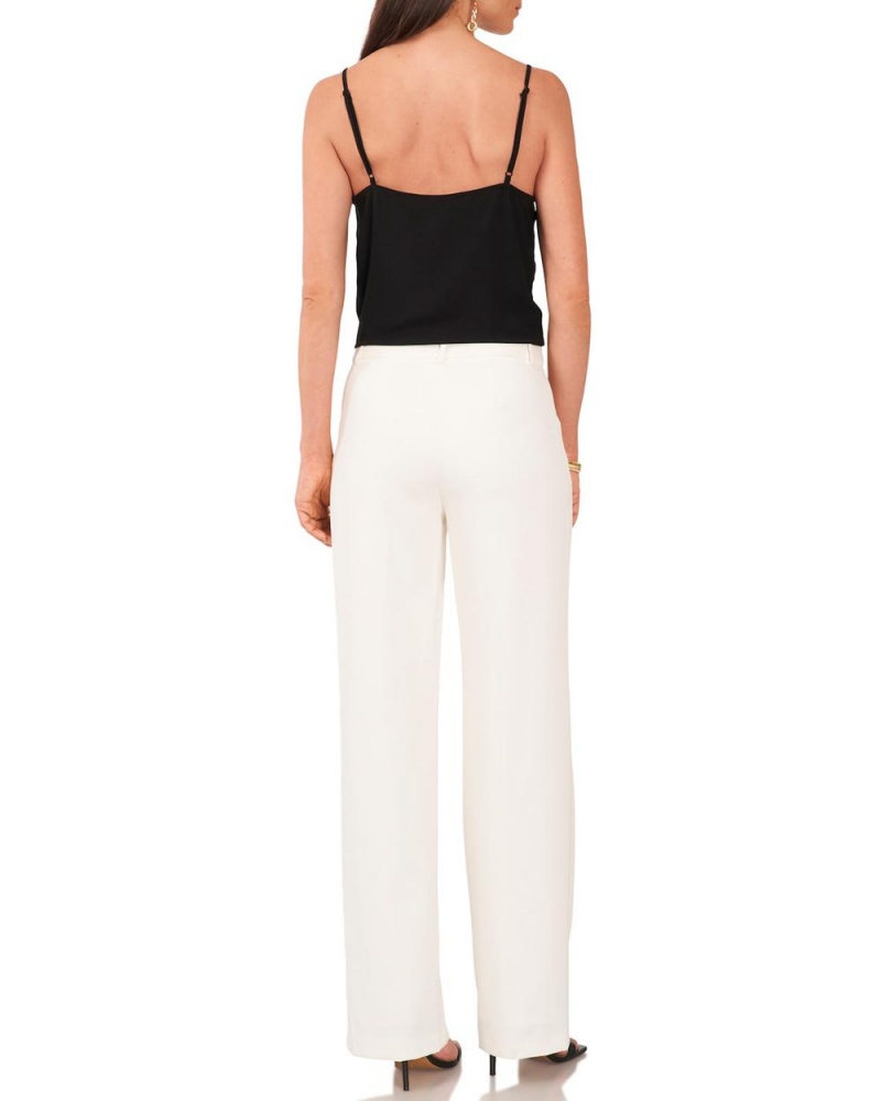 Vince Camuto Siroke Topanky-Leg Nohavice Damske Biele | NAOD-53726