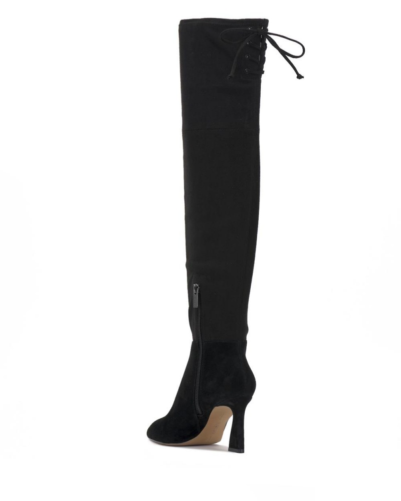 Vince Camuto Taplana Siroke Topanky-Calf Over-The-Knee Boots Damske Čierne | UKFO-94207