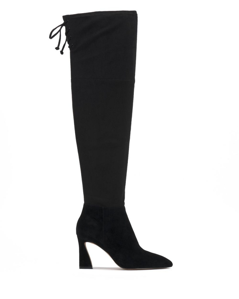 Vince Camuto Taplana Siroke Topanky-Calf Over-The-Knee Boots Damske Čierne | UKFO-94207