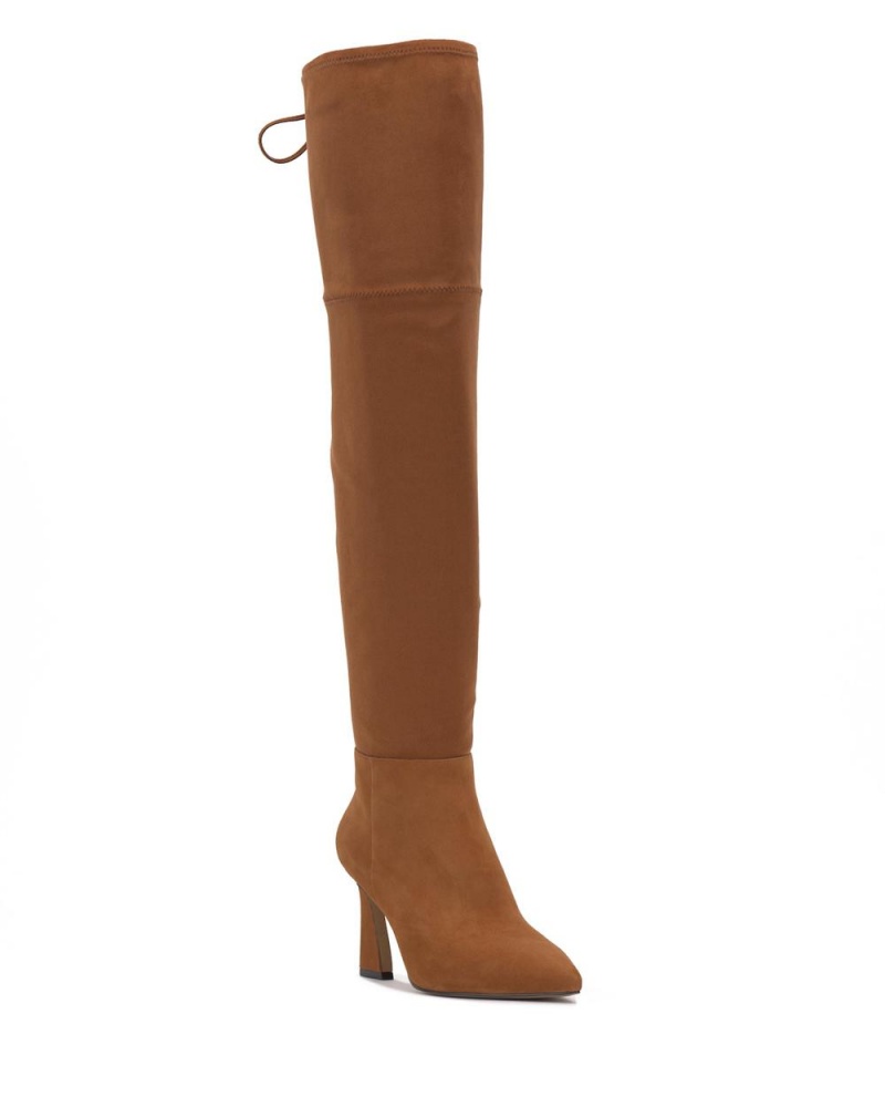 Vince Camuto Taplana Siroke Topanky-Calf Over-The-Knee Boots Damske Hnede | FOWR-36294