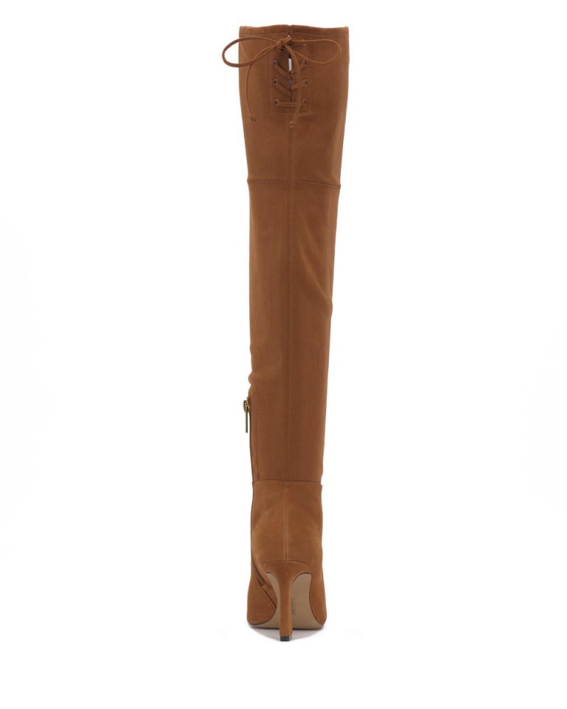 Vince Camuto Taplana Siroke Topanky-Calf Over-The-Knee Boots Damske Hnede | FOWR-36294