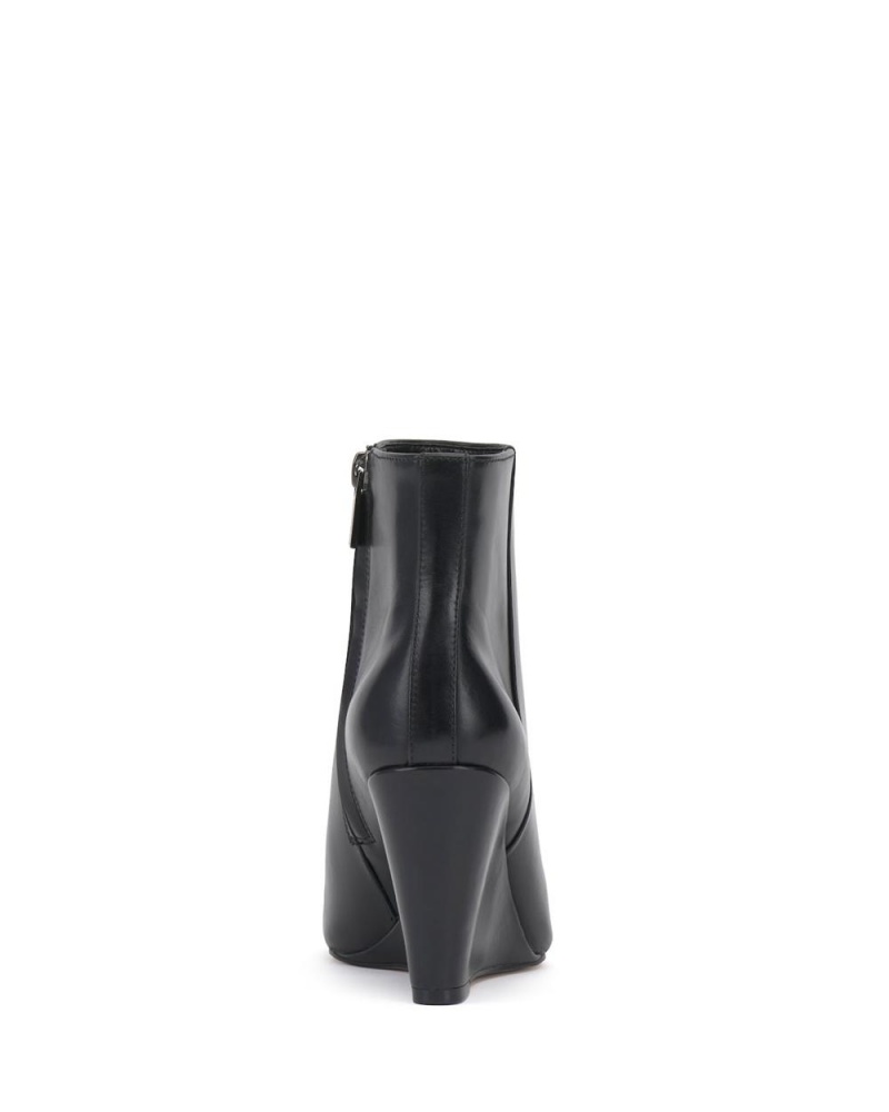 Vince Camuto Teeray Wedge Kotnikove Topanky Damske Čierne | AING-80725