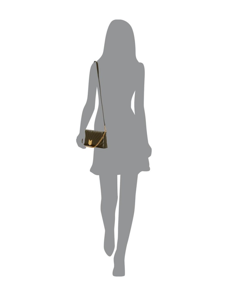 Vince Camuto Theon Flap Crossbody Kabelka Damske Hnede | NJXR-62871