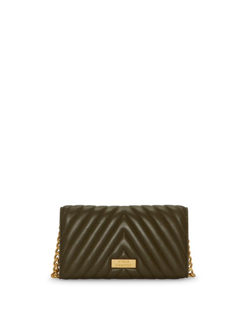 Vince Camuto Theon Wallet On A Chain Kabelka Damske Hnede | HBLM-13572