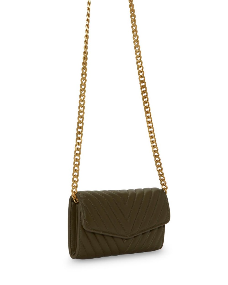 Vince Camuto Theon Wallet On A Chain Kabelka Damske Hnede | HBLM-13572