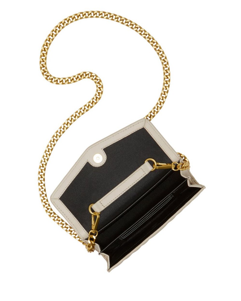 Vince Camuto Theon Wallet On A Chain Kabelka Damske Hnedožltý | OXDE-60459
