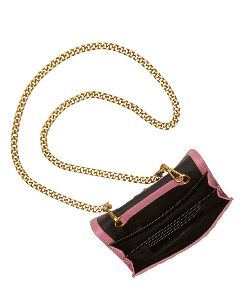 Vince Camuto Theon Wallet On A Chain Kabelka Damske Ruzove | XQGD-60823