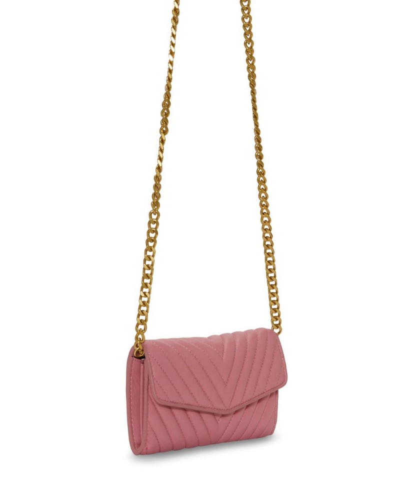 Vince Camuto Theon Wallet On A Chain Kabelka Damske Ruzove | XQGD-60823
