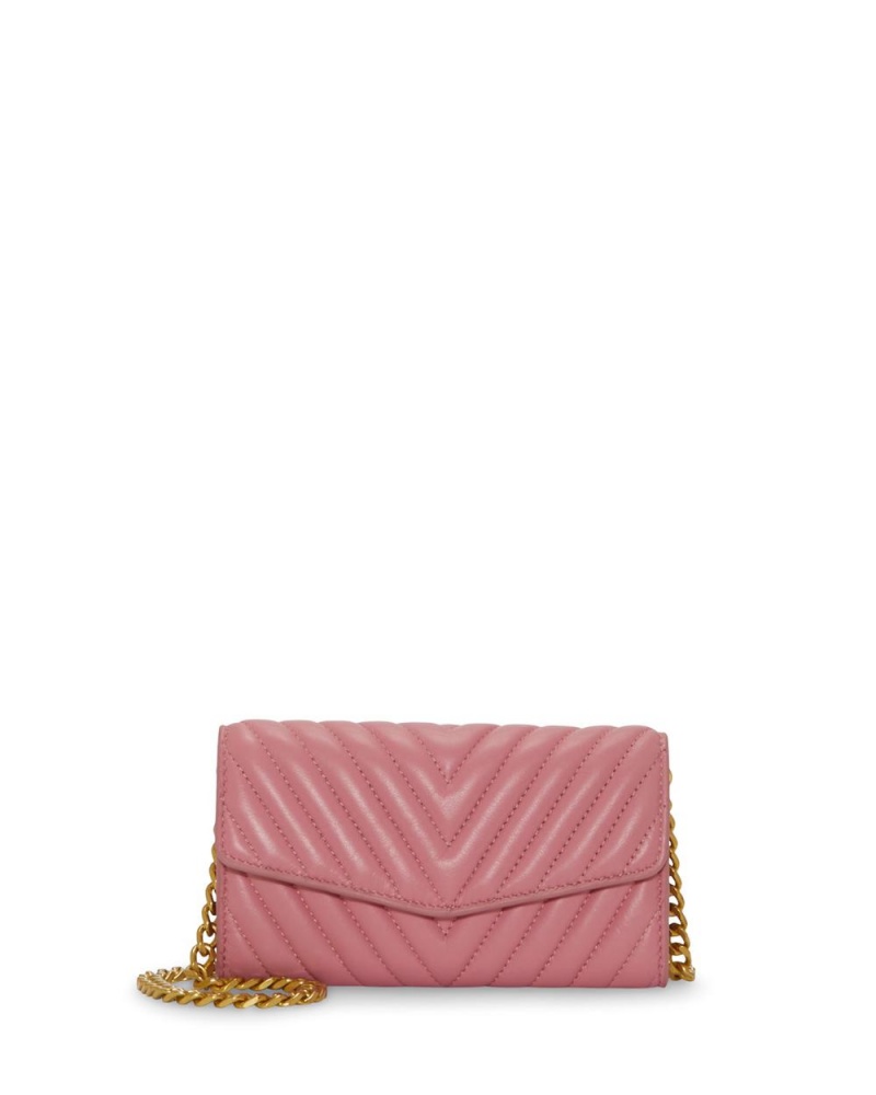 Vince Camuto Theon Wallet On A Chain Kabelka Damske Ruzove | XQGD-60823