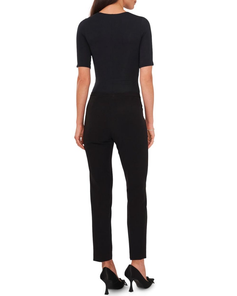 Vince Camuto Twill Cropped Nohavice Damske Čierne | ZSTO-06829