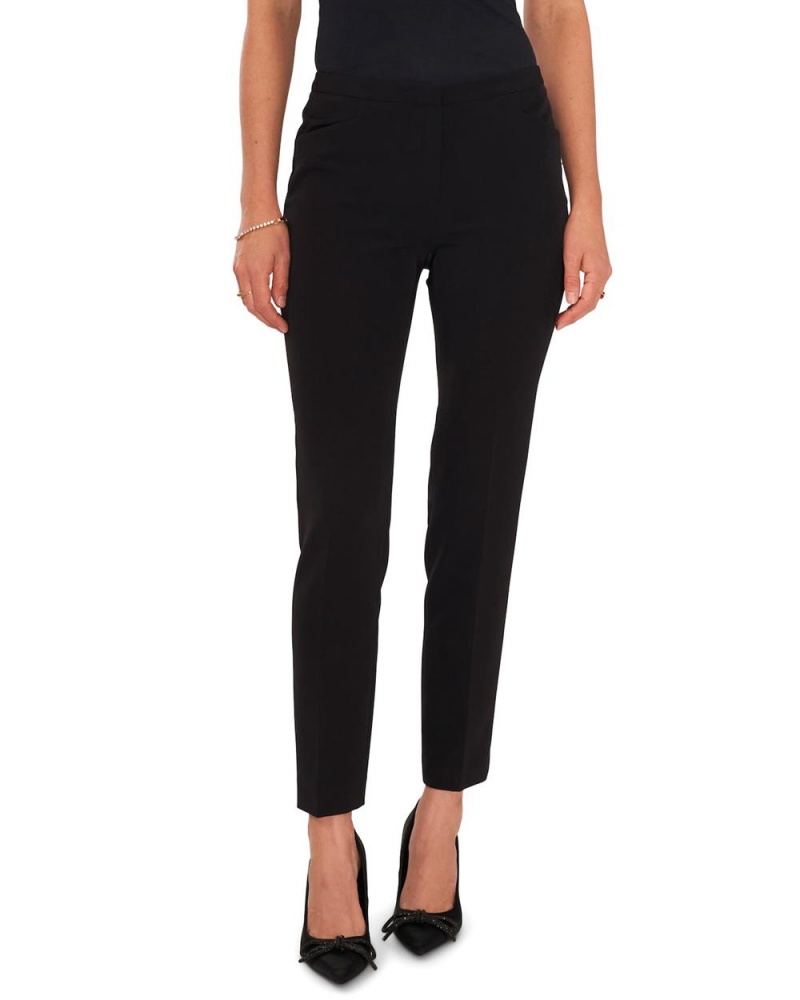 Vince Camuto Twill Cropped Nohavice Damske Čierne | ZSTO-06829