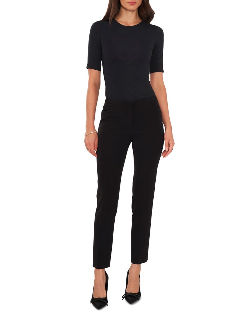 Vince Camuto Twill Cropped Nohavice Damske Čierne | ZSTO-06829