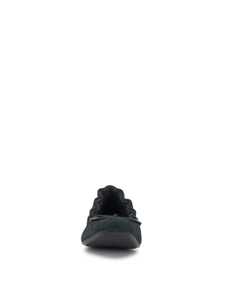 Vince Camuto Valarrae Obuv pre Ploche Nohy Damske Evergreen Suede | ZDQK-06138
