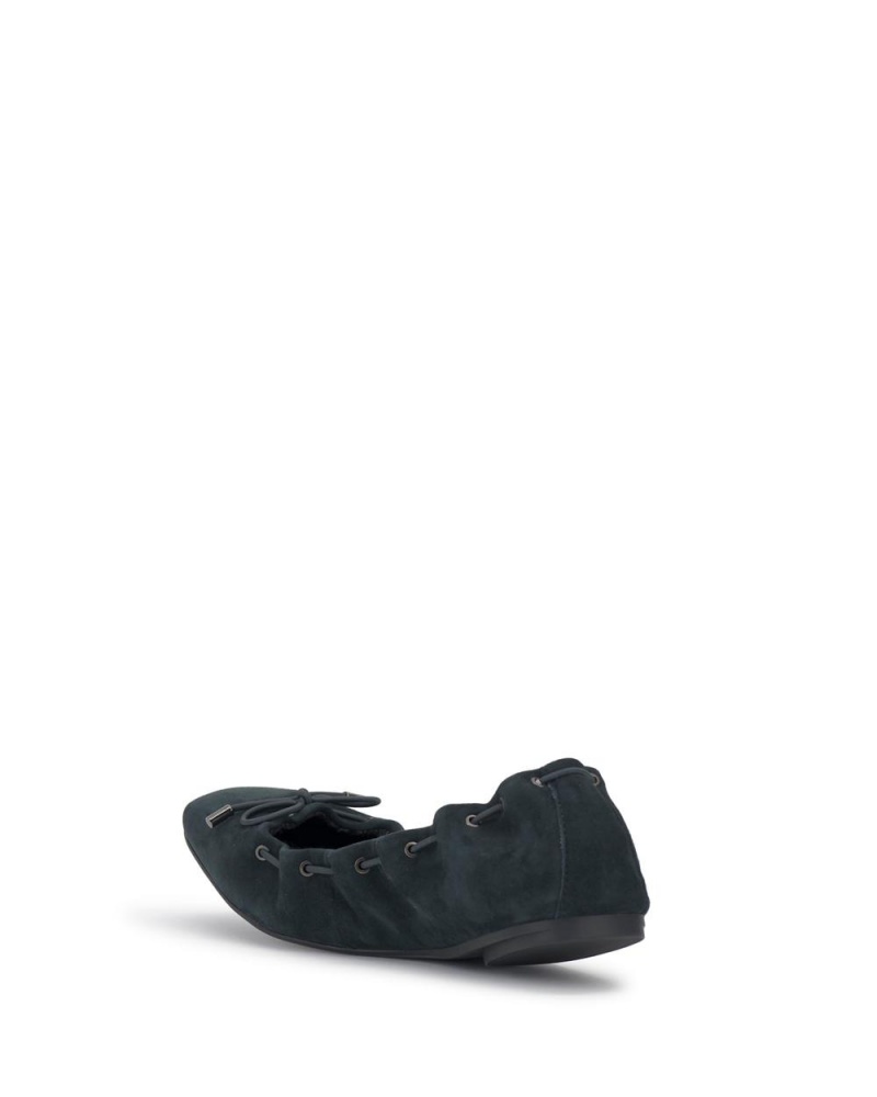 Vince Camuto Valarrae Obuv pre Ploche Nohy Damske Evergreen Suede | ZDQK-06138