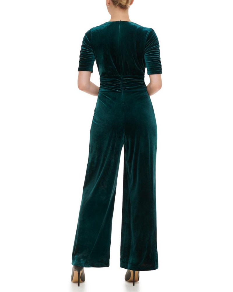 Vince Camuto Velvet Knot-Pásom Kombineza Damske Zelene | PMSH-59837