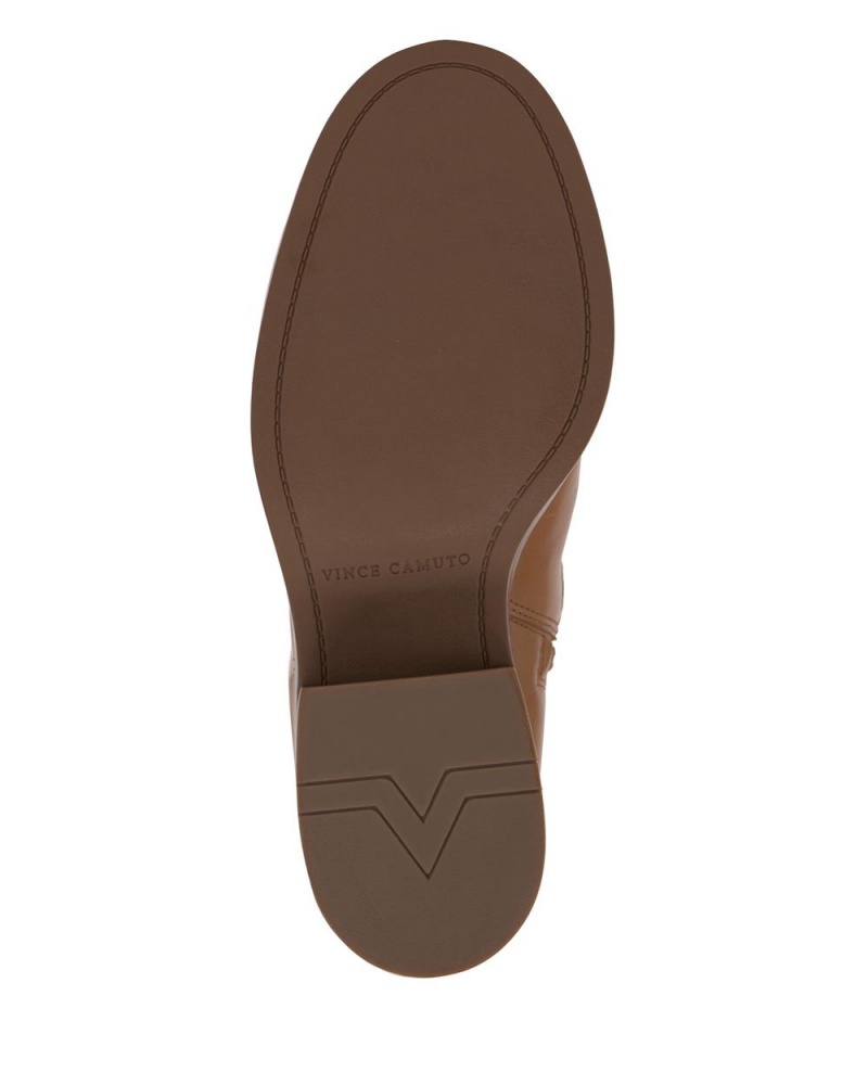 Vince Camuto Vuliann Extra Siroke Topanky-Calf Vysoke Cizmy Damske Hnede | JXQO-17285
