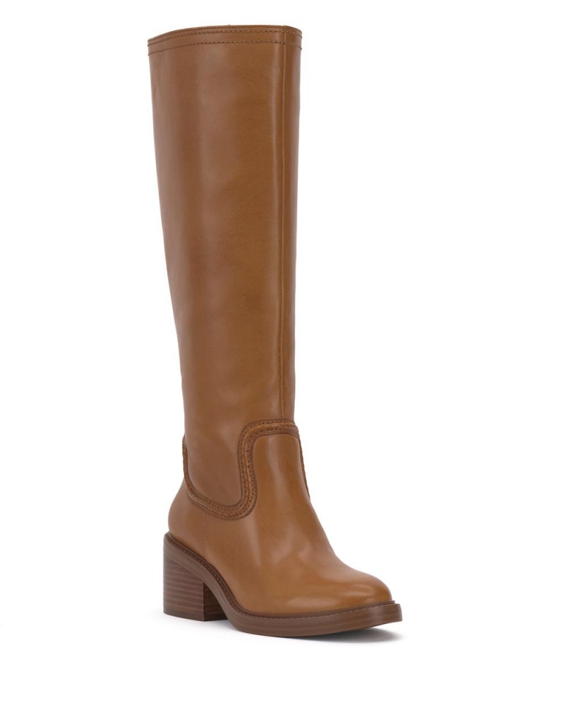 Vince Camuto Vuliann Vysoke Cizmy Damske Hnede | MZUX-06413