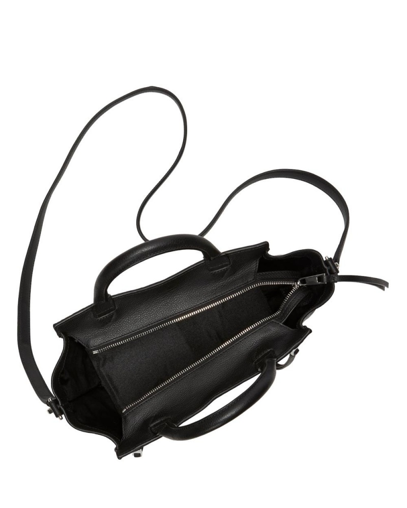 Vince Camuto Wayhn Satchel Kabelka Damske Čierne | CJKT-86213