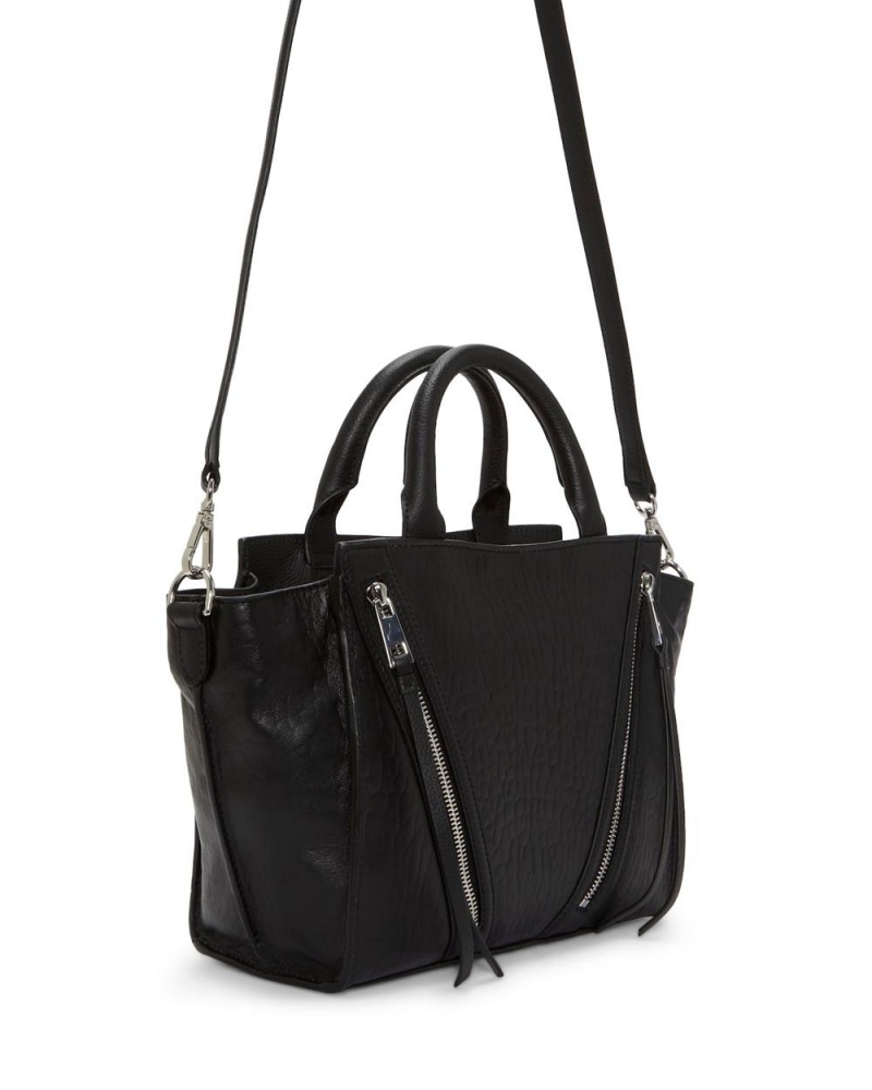 Vince Camuto Wayhn Satchel Kabelka Damske Čierne | CJKT-86213