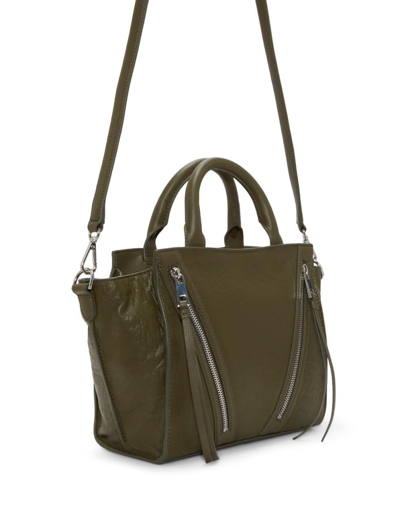 Vince Camuto Wayhn Satchel Kabelka Damske Zelene | JUPF-08426