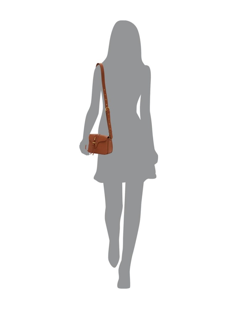 Vince Camuto sMaecy Crossbody Kabelka Damske Hnede | OEJV-74301